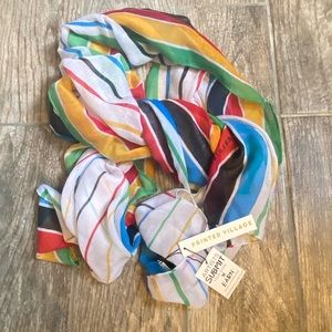 Printed Village Scarf- nwt